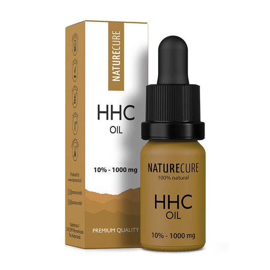 HHC oil 10%, 1000 mg, 10 ml - Nature cure