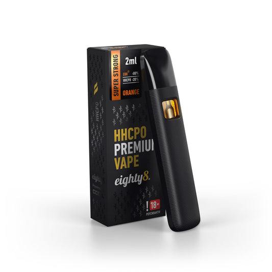 Vape Eighty8 HHCPO cu portocale Premium foarte puternic, 20 % HHCPO, 2 ml