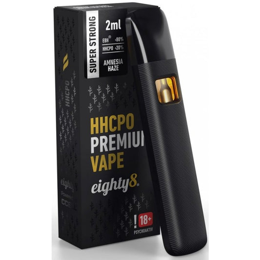 Vape Eighty8 HHCPO cu Amnezia Haze Premium foarte puternic, 20 % HHCPO, 2 ml